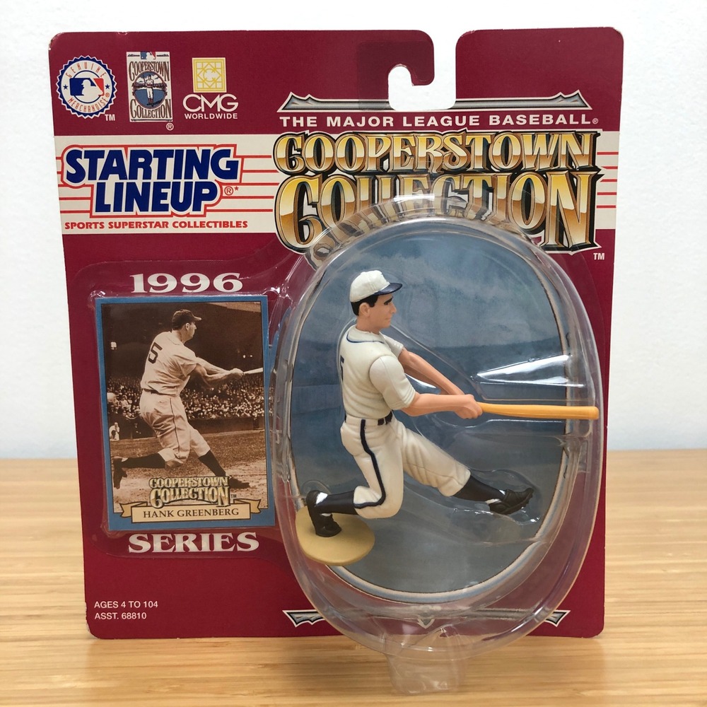 Starting Lineup Action Figure Fans White 1996 Hank Greenberg Cooperstown
